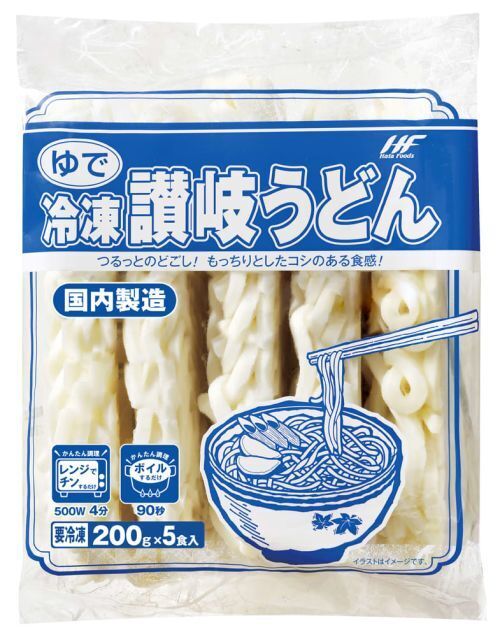 「商品だけ輸出している国も含め、すべての国で最も売れているのが、『冷凍讃岐うどん』なんです」と西田さん