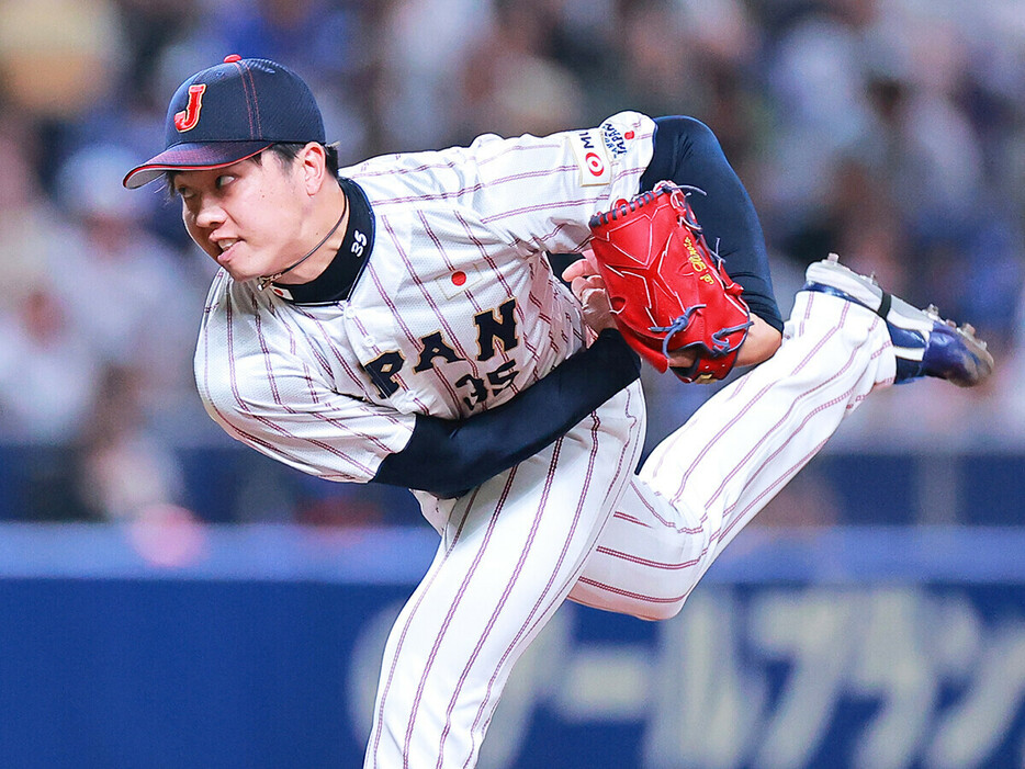 今季13勝をマークし、侍ジャパンに初招集された才木浩人　photo by Sankei Visual