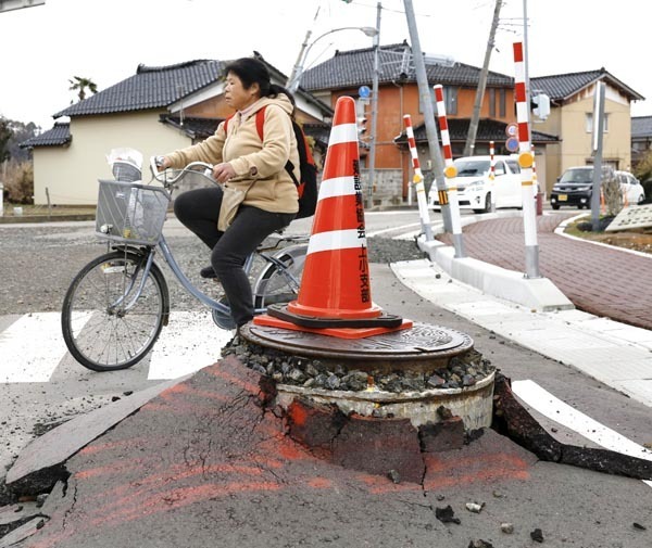 能登半島地震では断水が相次いだ（Ｃ）共同通信社