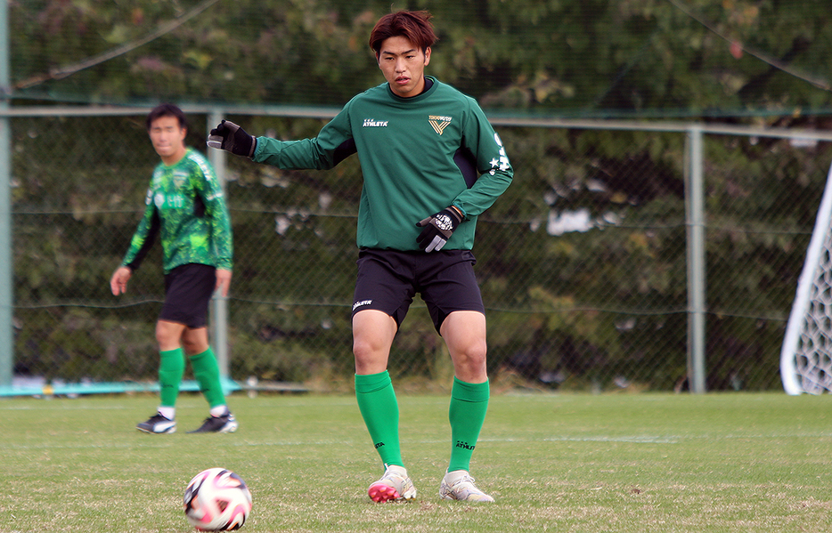 今季最終戦へ意気込む木村勇大