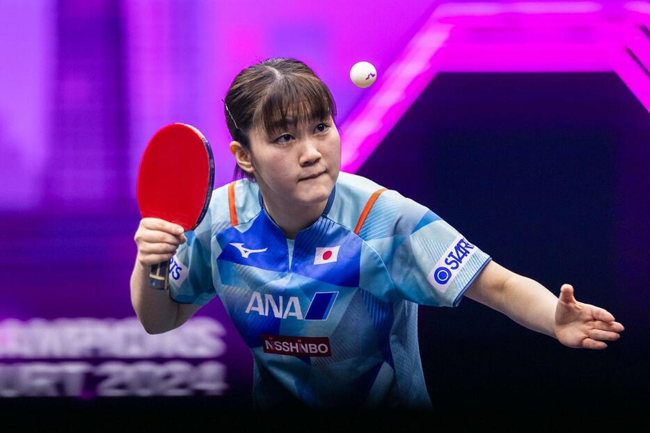 大藤沙月 PHOTO：World Table Tennis