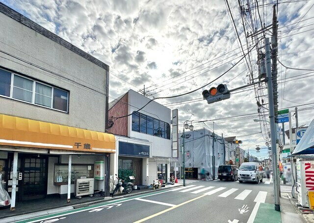 二車線あって北側より幅が広い