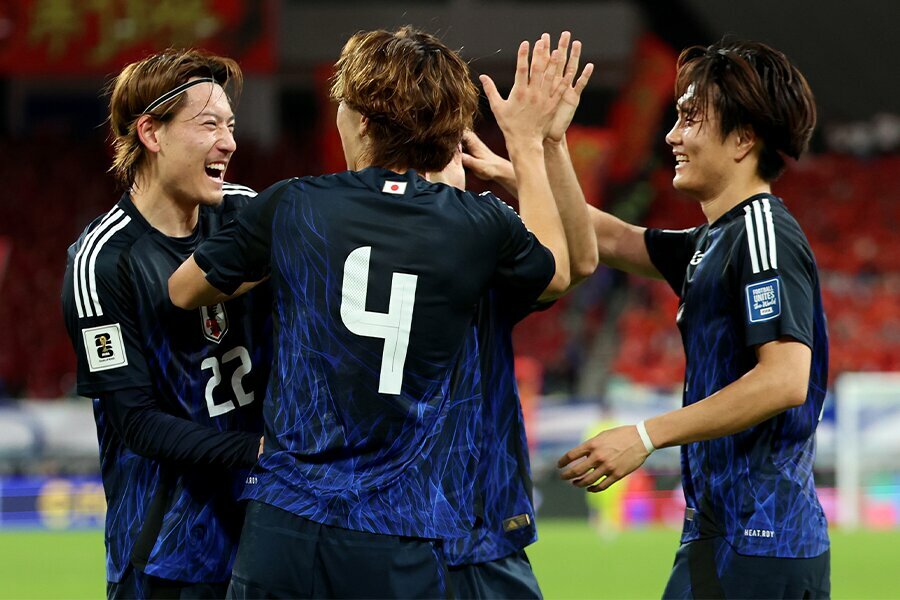 日本が敵地で中国に勝利【写真：Getty Images】