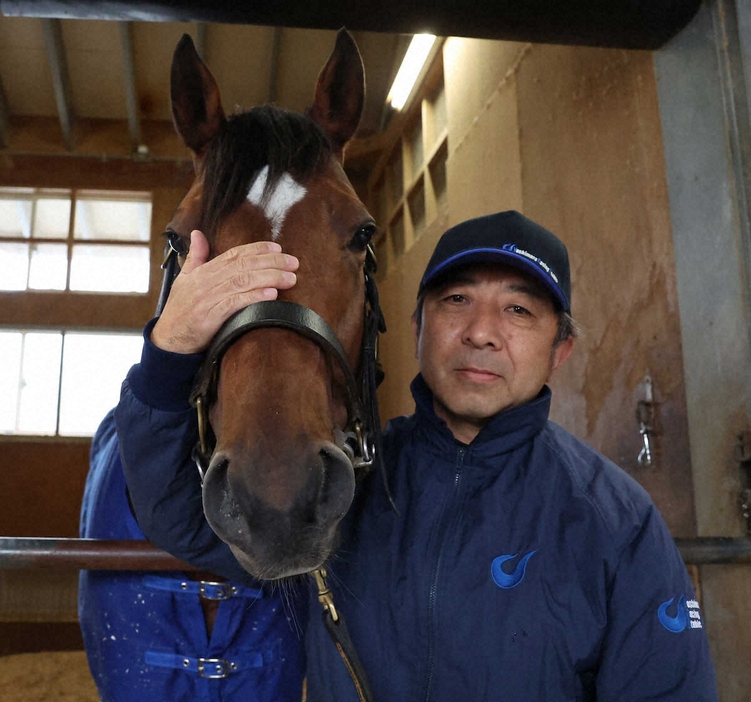 オオバンブルマイでマイルCSに挑む吉村圭司師