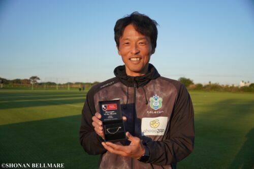 山口智監督 [写真]＝湘南ベルマーレ