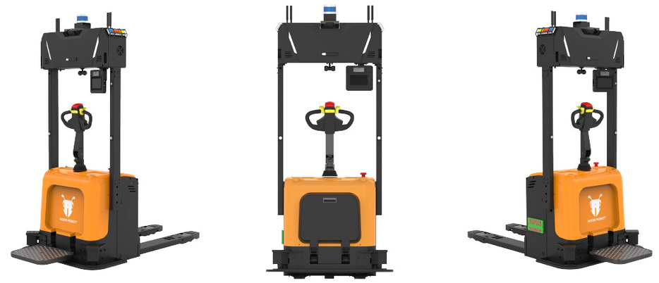 「木蟻機器人」の無人フォークリフト