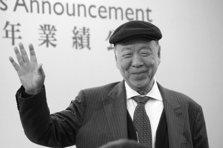 故・呂志和氏（資料）＝2015年3月香港にて本紙撮影