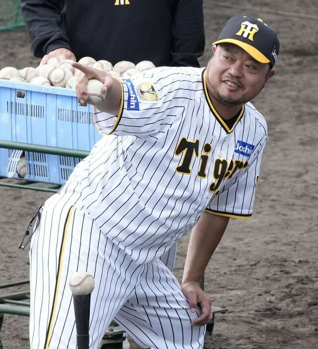 阪神・小谷野栄一打撃チーフコーチ