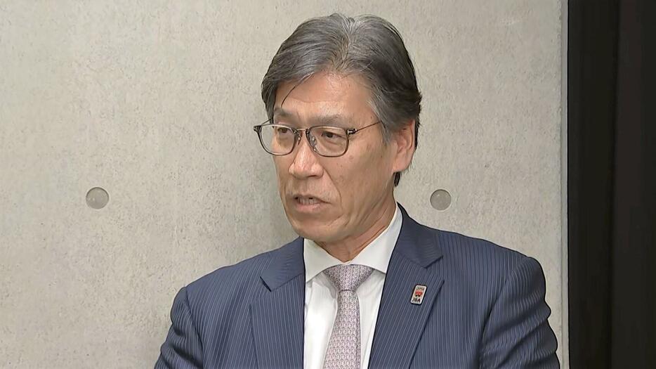 日本バスケットボール協会（JBA）渡辺事務総長