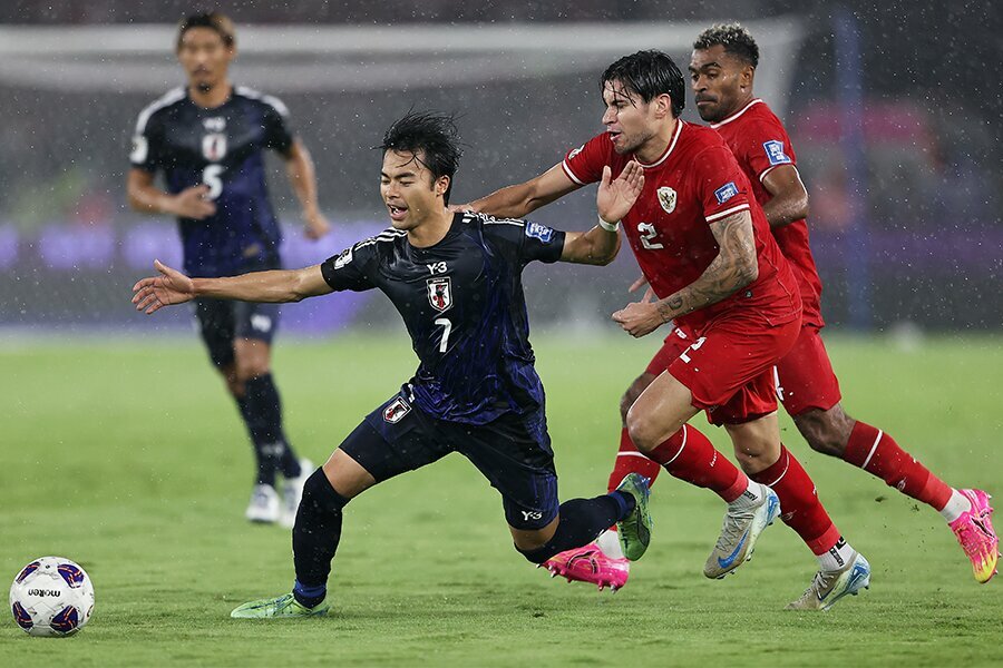 日本が4-0でインドネシアに快勝【写真：Getty Images】