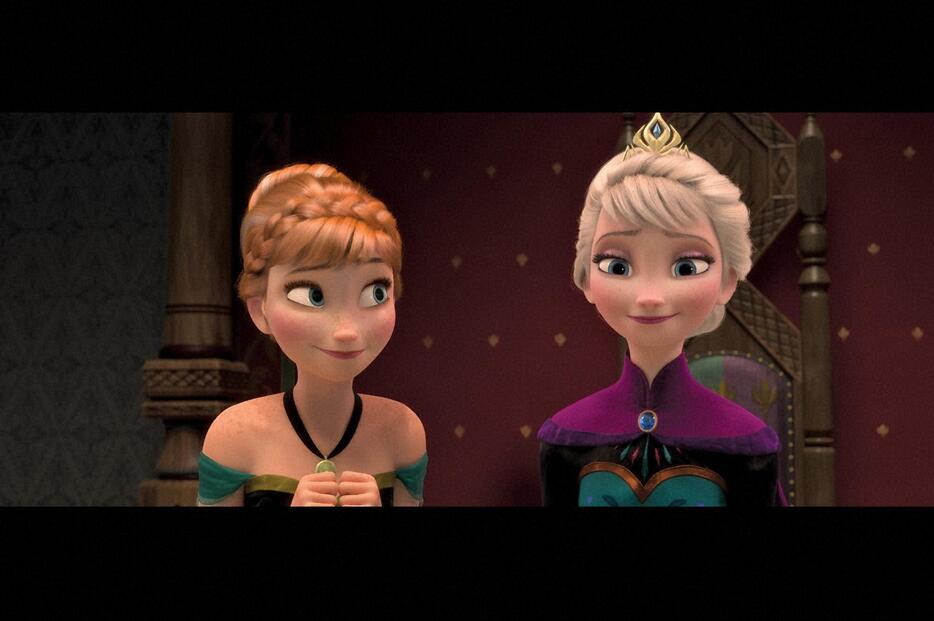 11月29日放送「アナと雪の女王」から（C）2024 Disney