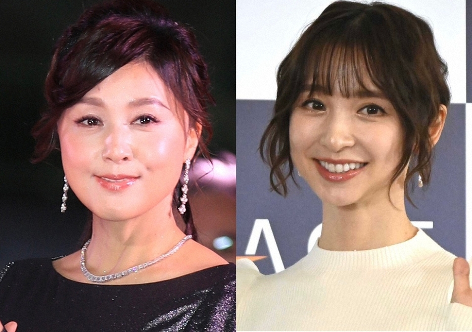 （左から）藤原紀香、篠田麻里子