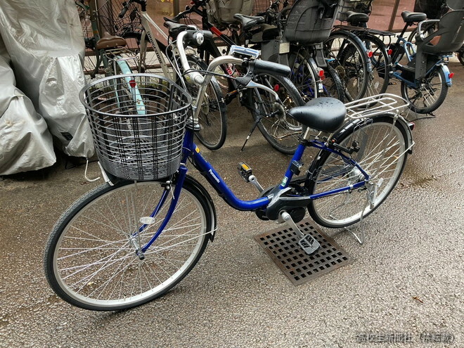 普段、私が乗っている自転車