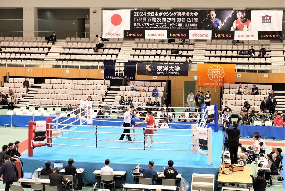 全日本選手権が開幕。男子の1回戦7試合が行われた