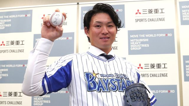 DeNAドラフト1位の竹田祐投手(写真：日刊スポーツ/アフロ)