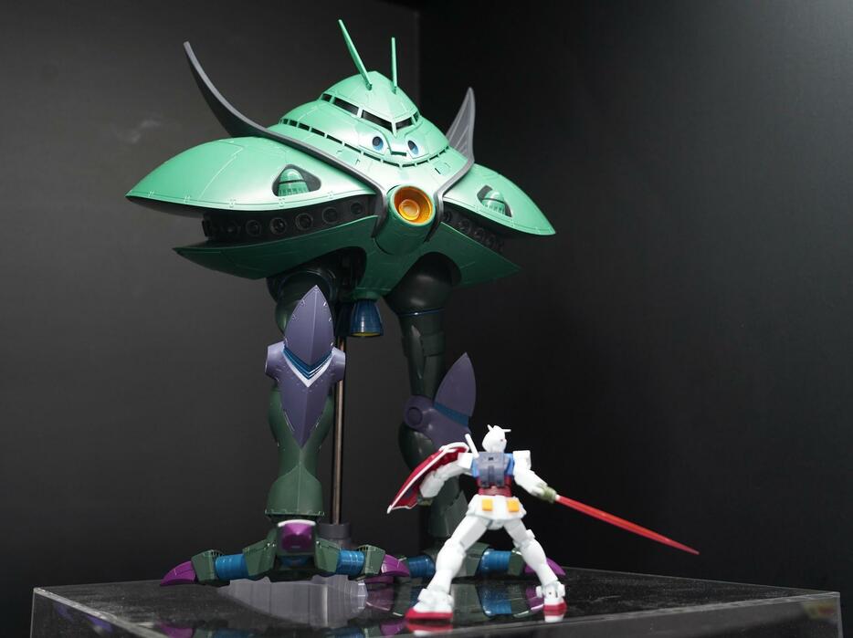 魂ネイション2024に展示された「機動戦士ガンダム」のビグ・ザムのフィギュア「ROBOT魂＜SIDE MS＞MA-08 ビグ・ザム ver. A.N.I.M.E.」