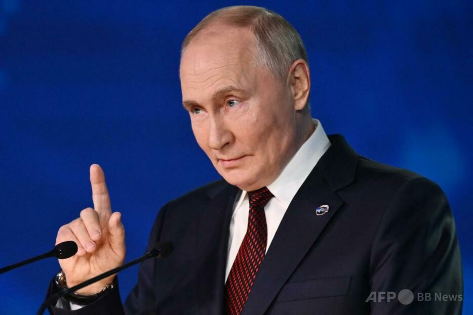 ロシアのウラジーミル・プーチン大統領（2024年11月7日撮影）。【翻訳編集】 AFPBB News