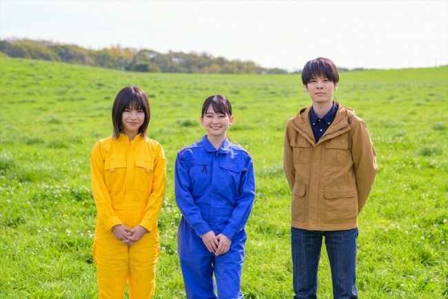 ドラマ『リラの花咲くけものみち』より（左から）當真あみ、山田杏奈、萩原利久