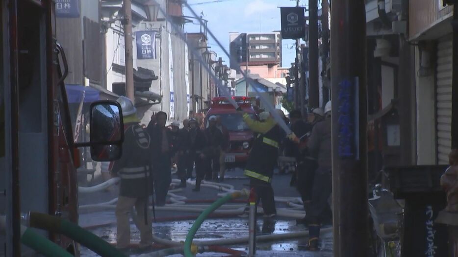 臼杵市の火事