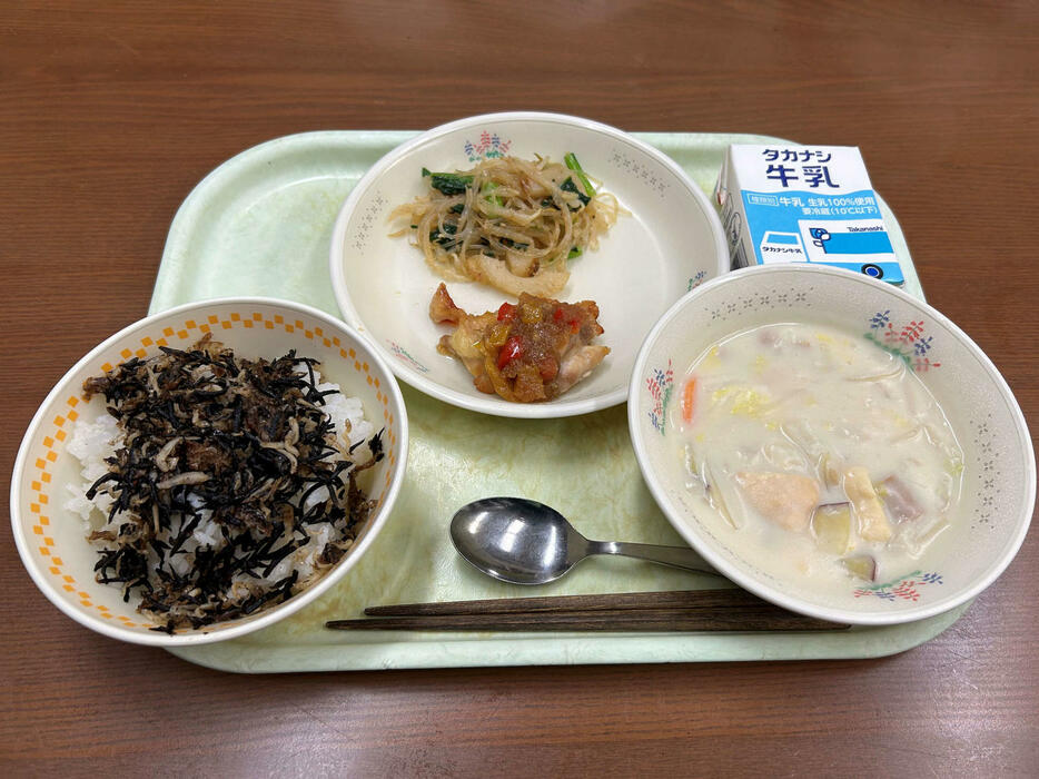 FC町田ゼルビア応援給食のメニュー