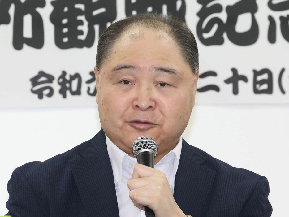 元大関・琴風の中山浩一氏