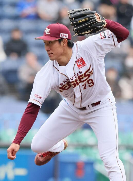 トライアウトに臨む清宮虎多郎＝ZOZOマリンスタジアム（撮影・佐藤徳昭）