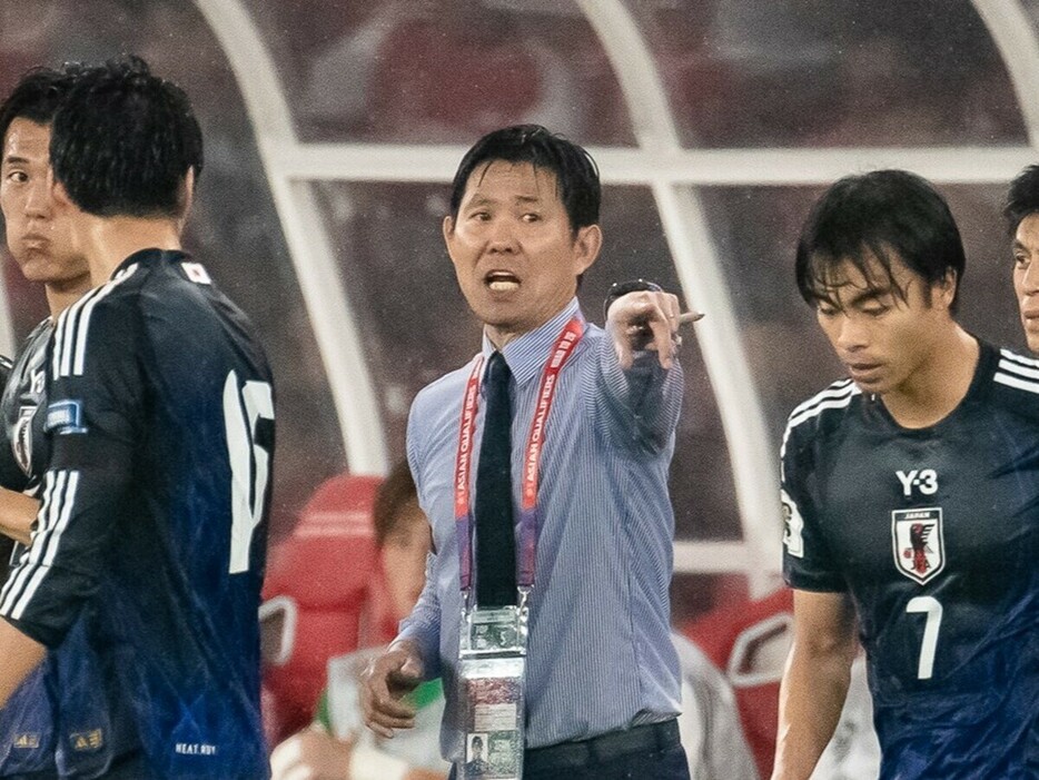 サッカー日本代表の森保一監督には2026年Ｗ杯本番に向けたチームマネジメントが見られる　photo by Sano Miki