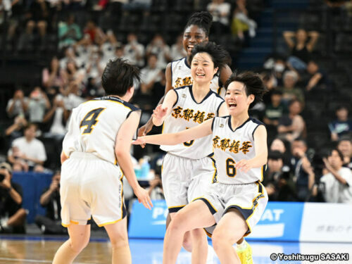 3年連続の夏冬連覇を目指す京都精華学園高校［写真］＝佐々木啓次