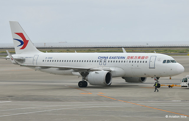 中部－西安線を再開する中国東方航空＝PHOTO: Yusuke KOHASE/Aviation Wire