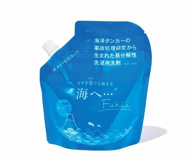 海へ…Fukii 詰め替えパック 380g 2,552円（がんこ本舗／クロワッサンの店 https://croissant-shop.co.jp）