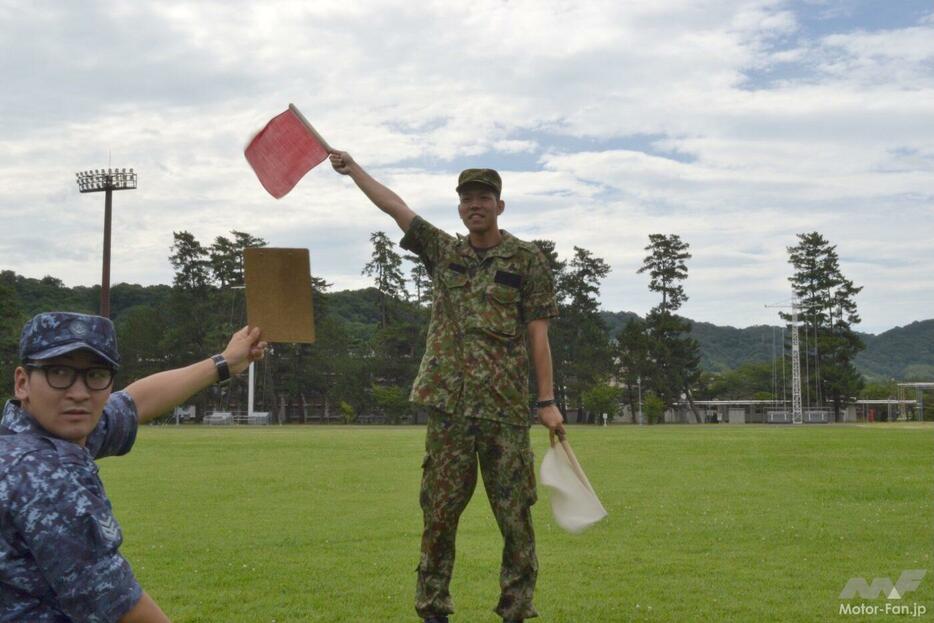 広島県江田島の海上自衛隊第1術科学校で教育を受ける陸上自衛隊員。数年前より海上自衛隊の協力のもと、海上輸送群設立に向けた要員育成が開始されている（写真/筆者）