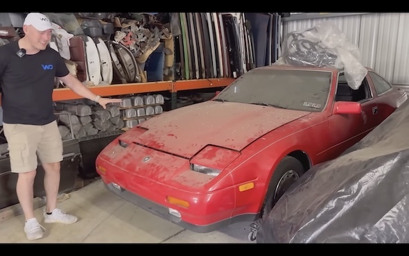 倉庫の奥に眠っていた300ZX