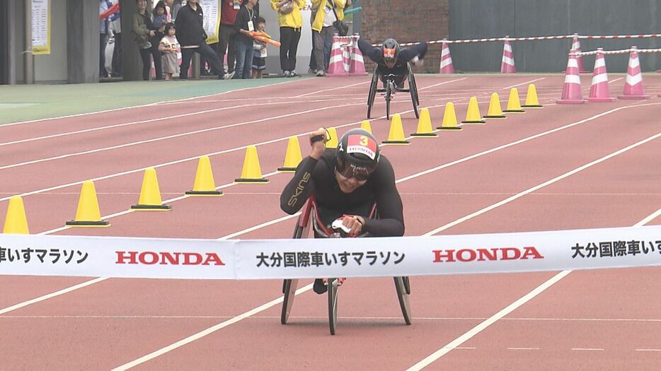 優勝した中国の金華選手