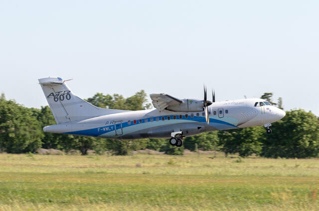 開発中止が決まったATR42-600S（ATR提供）