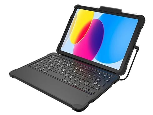 「iPad10耐衝撃ケース付キーボード」