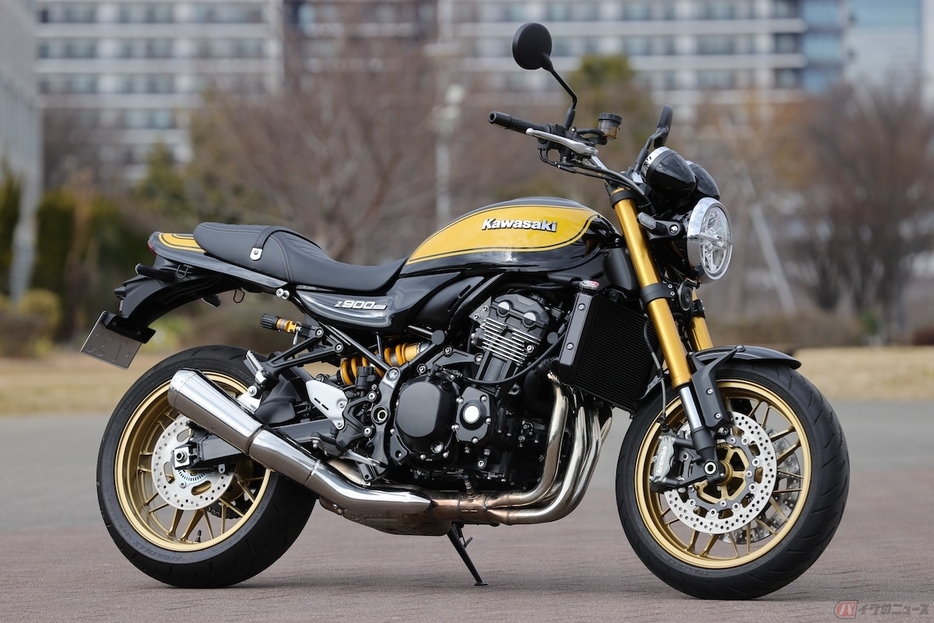 オーリンズ製サスペンションなど各種パーツが変更された「Z900RS SE」