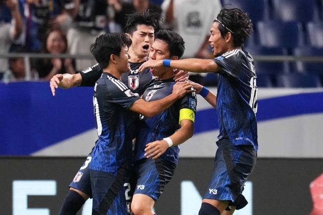 C組で首位を独走する日本。19日に敵地で中国と対戦する。(C)SOCCER DIGEST