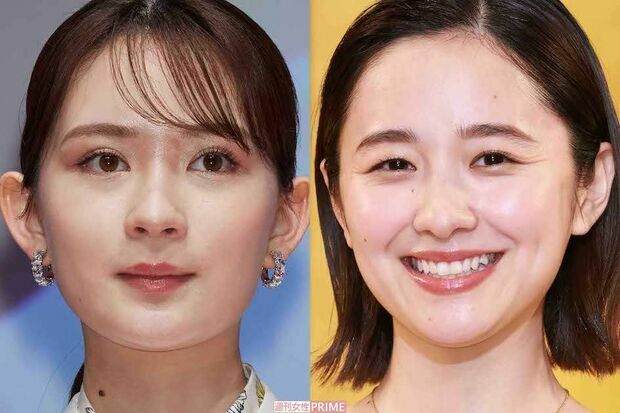 左から畑芽育、堀田真由