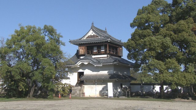 岡山城月見櫓　岡山・北区丸の内