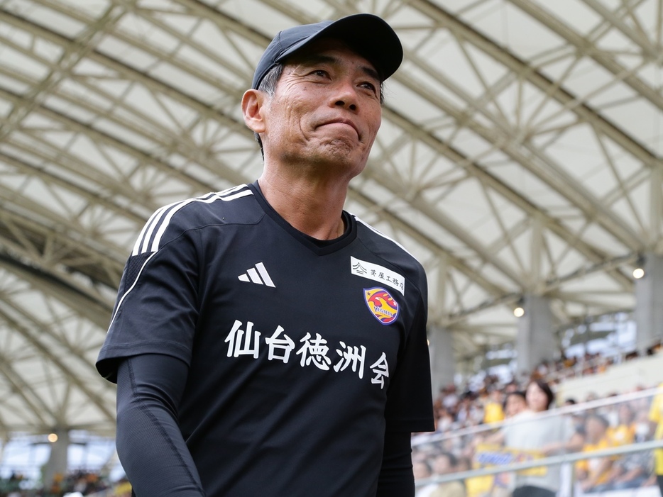 続投が発表されたベガルタ仙台の森山佳郎監督(J.LEAGUE)