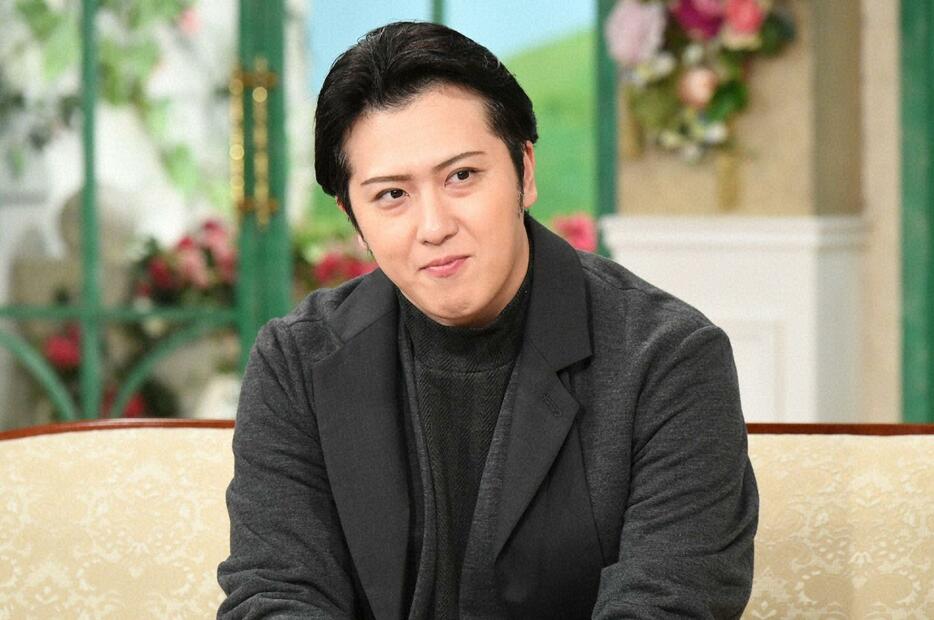 「徹子の部屋」に出演した尾上松也さん＝テレビ朝日提供