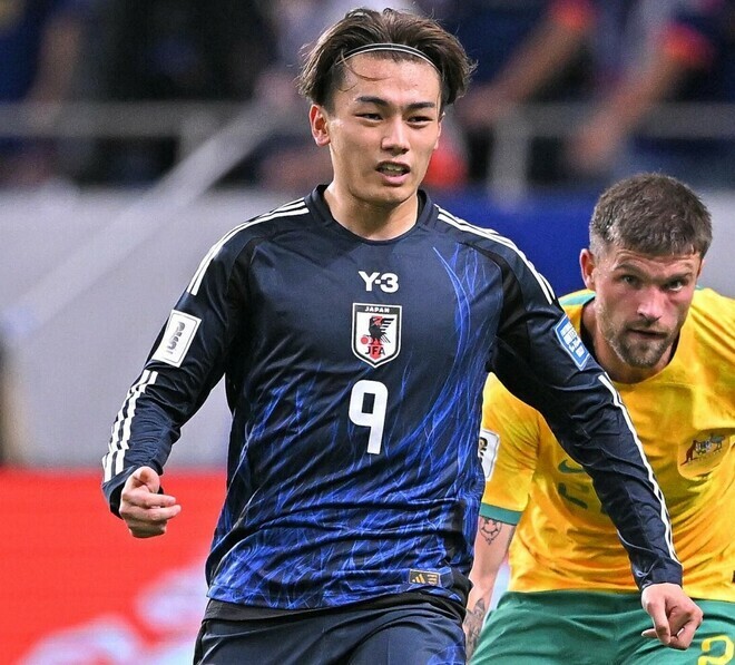 年内は欠場する見通しとなった上田。写真：金子拓弥（サッカーダイジェスト写真部）