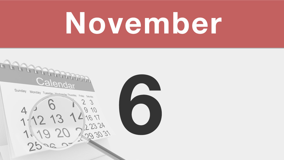 今日は何の日 : 11月6日