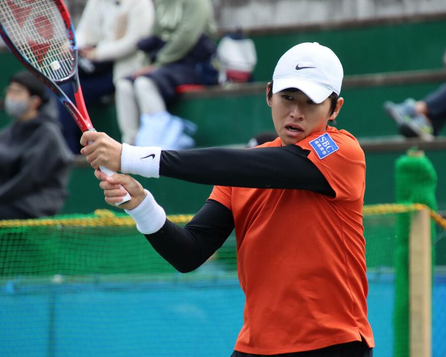 中川直樹（画像は横浜慶應CH）[画像提供：tennis365.net]