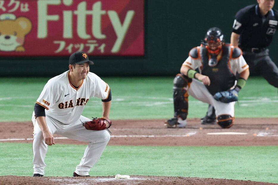 ＤｅＮＡ牧に決勝打をうたれた菅野はこの表情