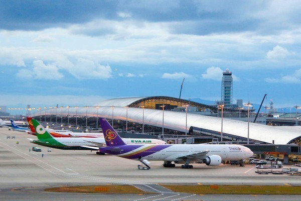 関西空港（乗りものニュース編集部撮影）。