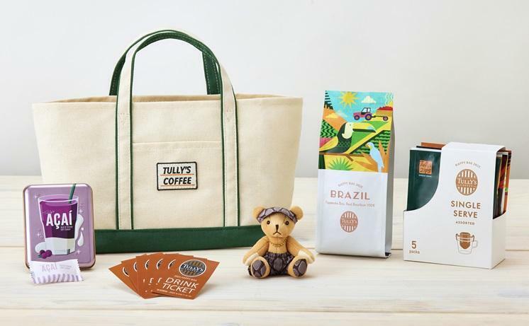 タリーズコーヒーの福袋「2025 HAPPY BAG」の「5,000円バッグ」