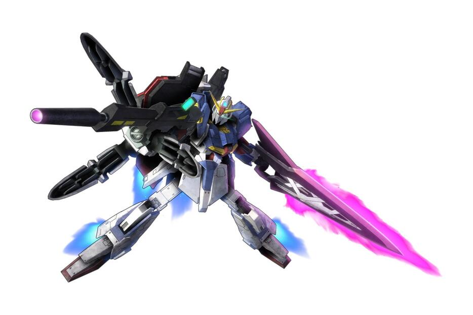 「機動戦士ガンダム U.C. ENGAGE」に登場する「UR ［M0476］Zガンダム（IFクロー＆IFブラスター装備）」（c）創通・サンライズ