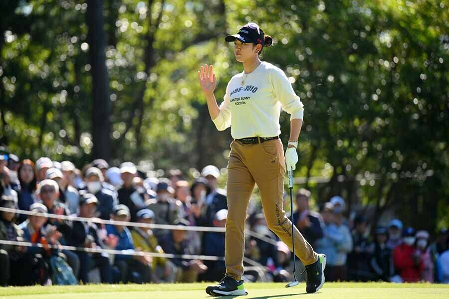 JLPGAツアーチャンピオンシップリコーカップに出場している原英莉花【写真：Getty Images】