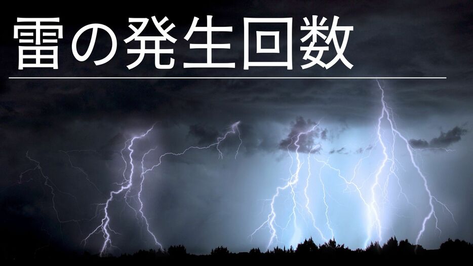 雷発生回数